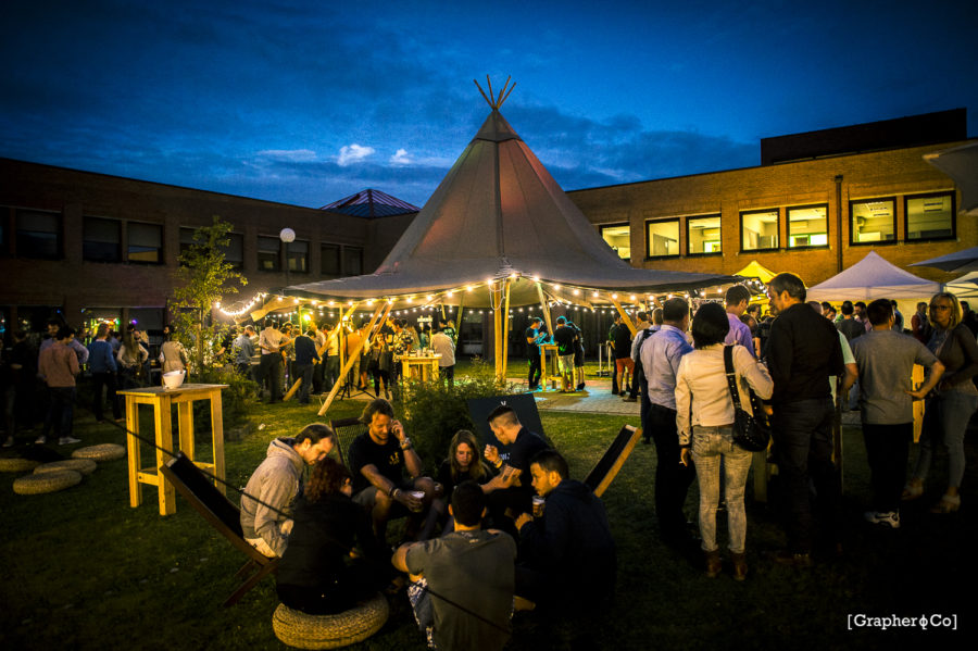location tipi Stratus pour une team building